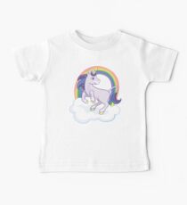 Rainbow Unicorn Baby Tee