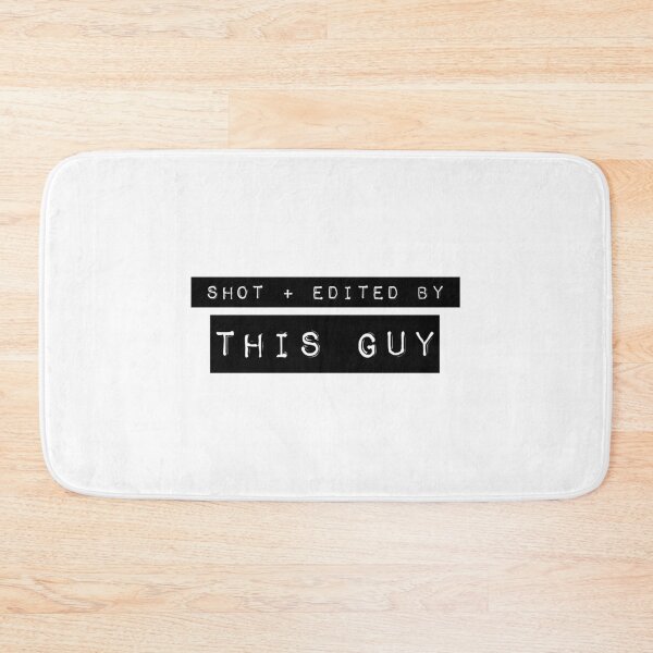 Item preview, Shot Plus Edited By This Guy designed and sold by The Editor's Soft-Wear.