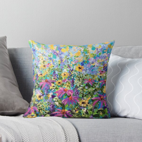 Artikelvorschau,  Sommerfarbe: bunte Sommerblumen entworfen und verkauft von ColetteBaumback.