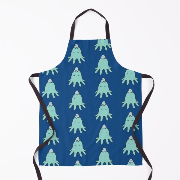 Item preview, Octopus Friends – Light Teal on Blue Repeat designed and sold by ImperfectLife.