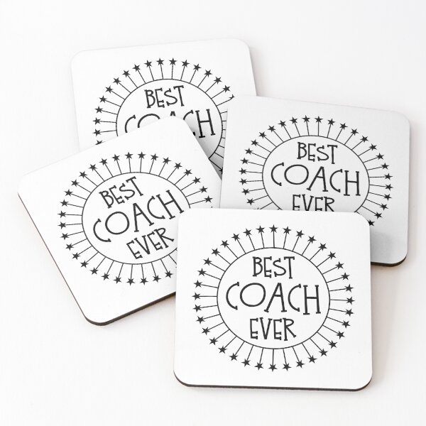Item preview, Best Coach Ever Fathers Day Gift Idea graphic designed and sold by nikkidawn74.