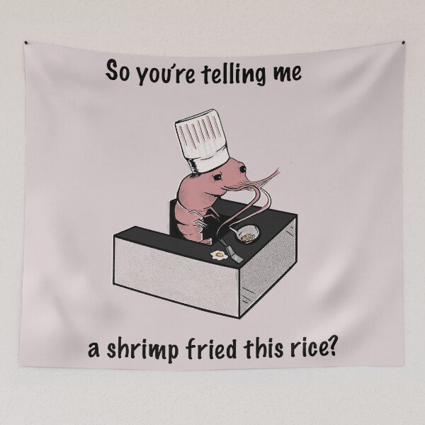 Item preview, Shrimp Fried Rice designed and sold by hanfrancis.