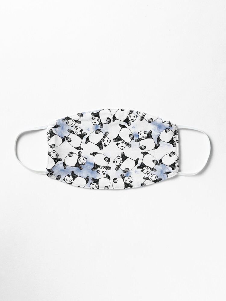 Alternate view of Tumbling Baby Pandas Mask