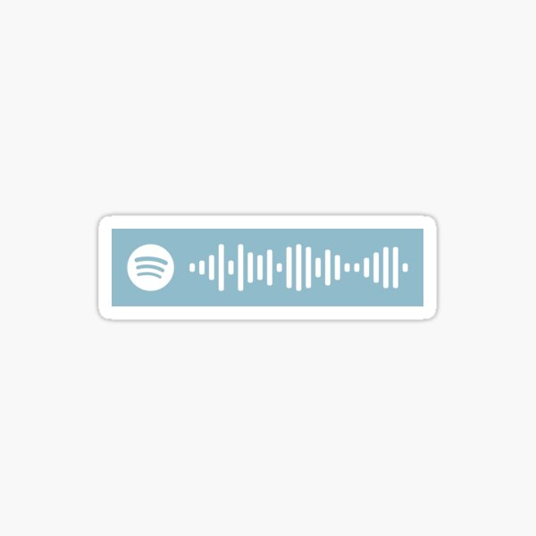 Pretty Girl Clairo Spotify Code Sticker Sticker By Chachels Redbubble - top five flamin hot cheetos clairo roblox id