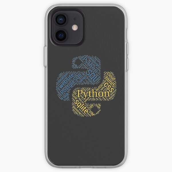 Python Programmer & Developer T-shirt & Hoodie NEW iPhone Soft Case