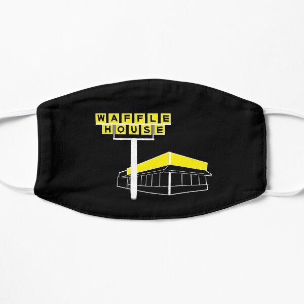 Minimal Waffle House Flat Mask