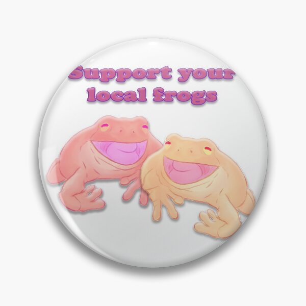 Item preview, support your local frogs designed and sold by Braedon Bishop.