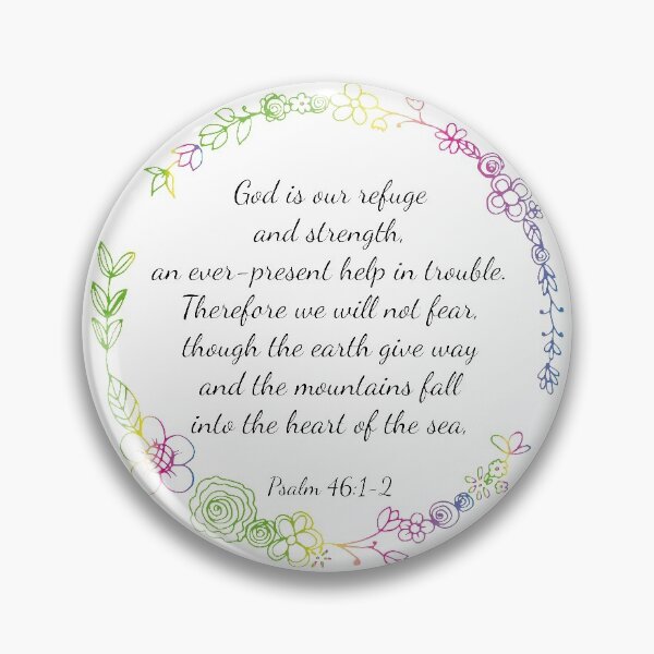 Item preview, Psalm 46:1-2 designed and sold by neteor.