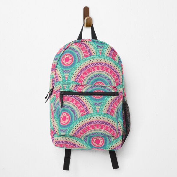 Item preview, Gentle Pastel Colored Tribal Circular Pattern designed and sold by k9printart.