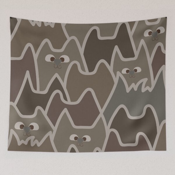 Item preview, Curious Cats designed and sold by DesignedByBecca.