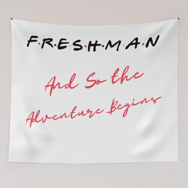 Item preview, Freshman And So The Adventure Begins designed and sold by PupnkittyMania ⭐⭐⭐⭐⭐.