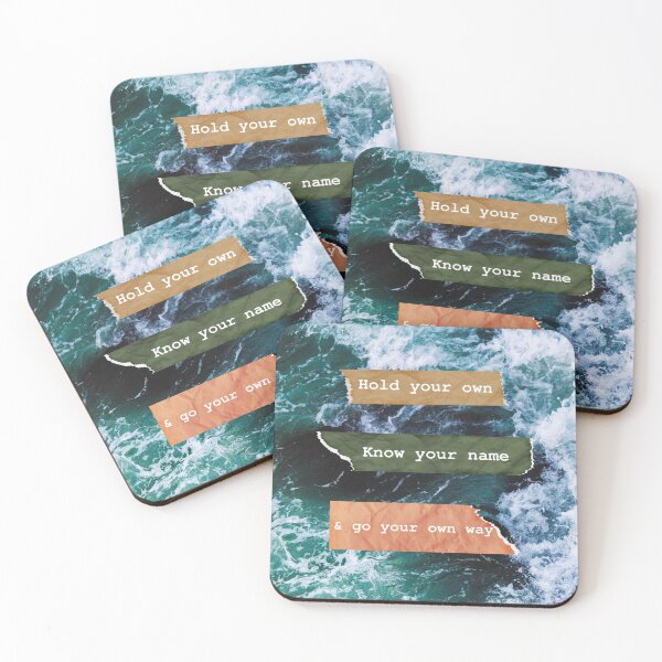 Item preview, Hold your own, know your name & go your own way designed and sold by Unimeme.