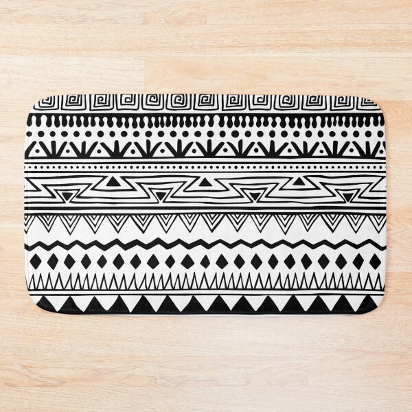 Item preview, Mayan Aztec Indian Tribal Ethnic Pattern designed and sold by Vector Scout Lab.