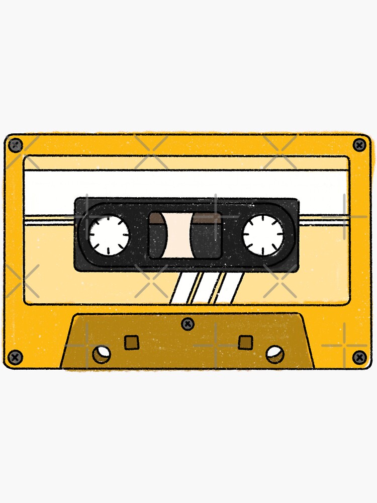 Cassette Tape Stickers