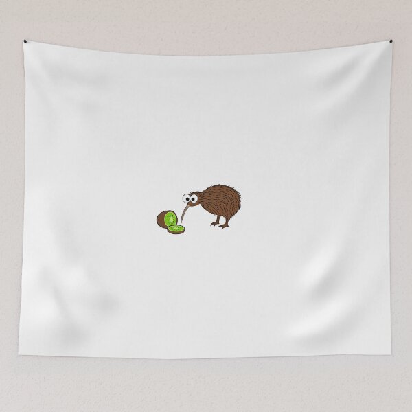 Item preview, kiwi bird with kiwi fruit designed and sold by greengoodnich.