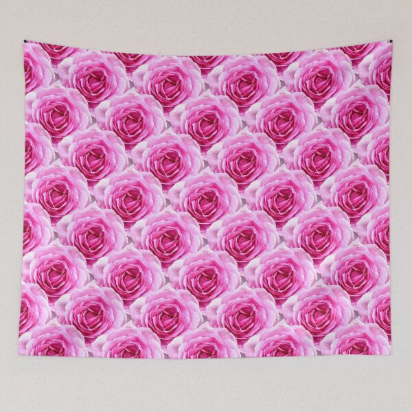 Item preview, Tea Rose - Pink - Floral Pattern - Petal Elegance Art Deco designed and sold by GrandTartaria.