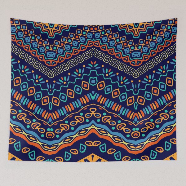 Item preview, Mayan Aztec Indian Tribal Ethnic Pattern designed and sold by Vector Scout Lab.