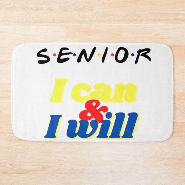 Item preview, Senior I can and I Will designed and sold by PupnkittyMania ⭐⭐⭐⭐⭐.