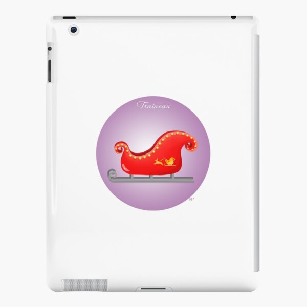 Santa's sleigh iPad Snap Case