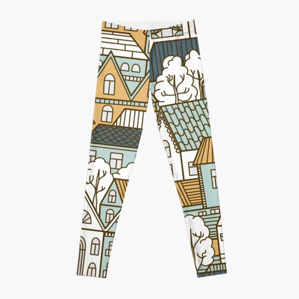 Colorful Houses Leggings