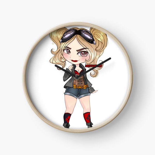 Diamond Girl (Close-up) Clock