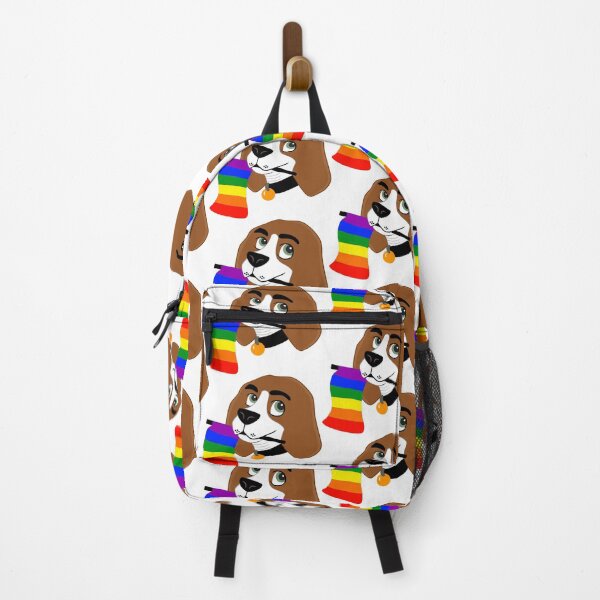 Item preview, Dog LGBTQ Flag designed and sold by TagCreation.
