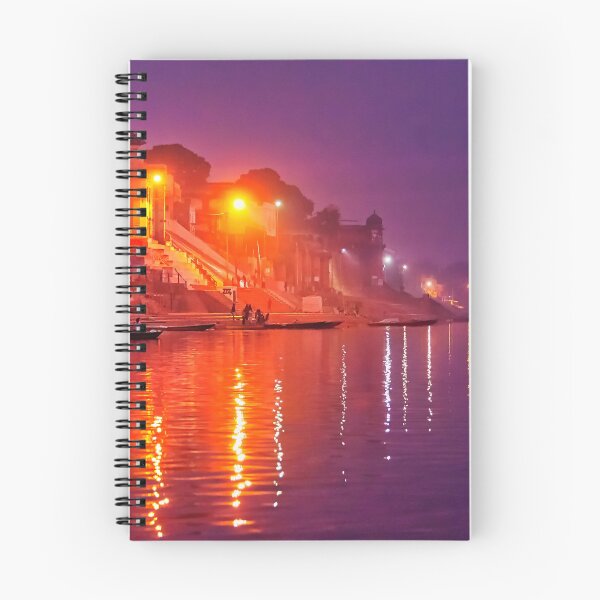 Item preview, Varanasi Night on the Ganges designed and sold by photograham.