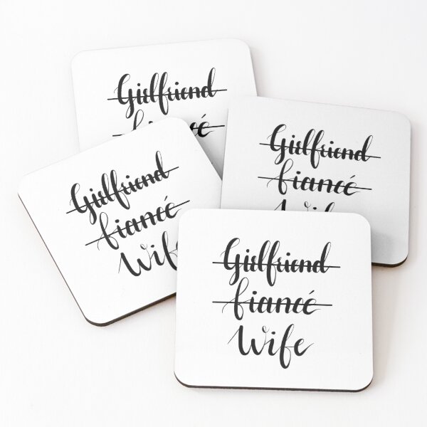 Item preview, Engagement Gift Couple Tee Girlfriend Fiancé Wife Wedding Marriage designed and sold by Sabbycreates.