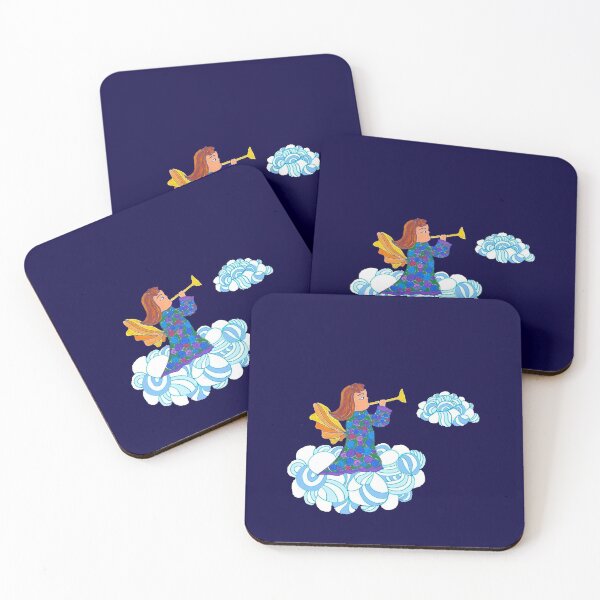 Item preview, Angel Making Music on a Cloud designed and sold by CarolineLembke.