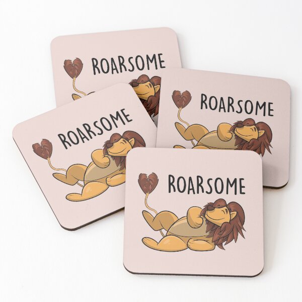 Item preview, Roarsome! - Cute Lion Pun designed and sold by LEFDDesigns.