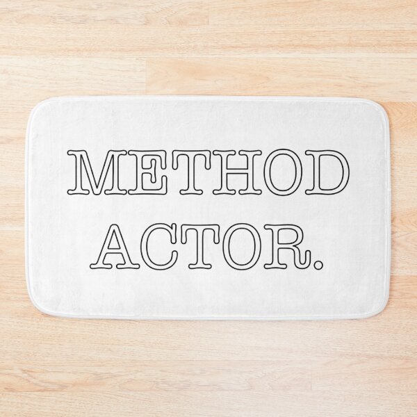 Item preview, METHOD ACTOR (black outline) designed and sold by ALB101-Designs.