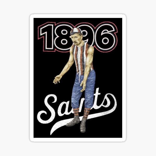 - AFL St Kilda Saints Sticker- Waterproof Car Decal / Laptop - Big 