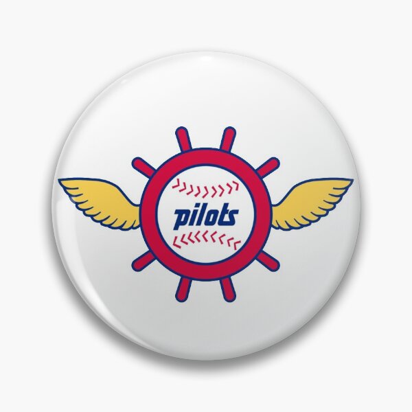 Item preview, Seattle Pilots Vintage Baseball Logo designed and sold by Brett's Vintage Sports.