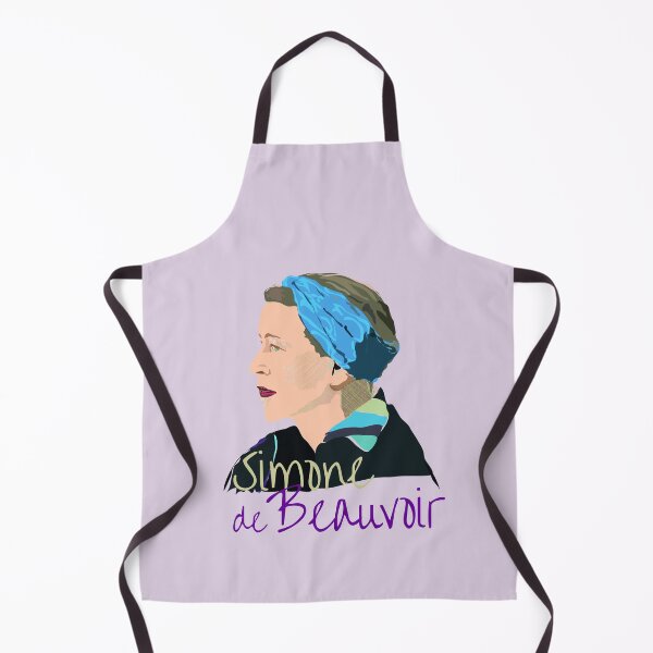 Item preview, Simone de Beauvoir portrait designed and sold by Emi Yañez.