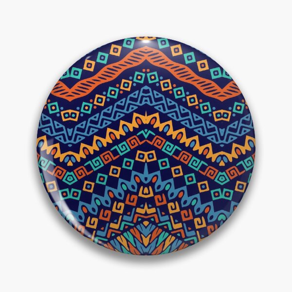 Item preview, Mayan Aztec Indian Tribal Ethnic Pattern designed and sold by Curio Meridian.