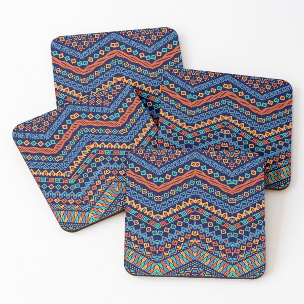 Item preview, Mayan Aztec Indian Tribal Ethnic Pattern designed and sold by Vector Scout Lab.