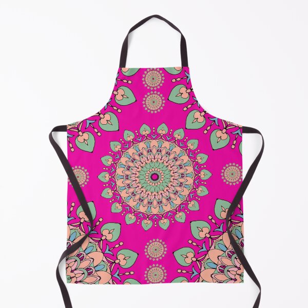 Item preview, Ethnic Bohemian- Hot pink and green designed and sold by Urvashi Patel.