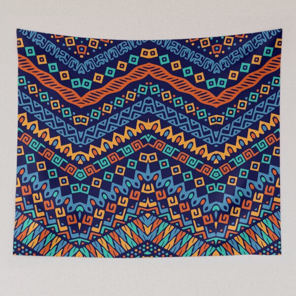 Item preview, Mayan Aztec Indian Tribal Ethnic Pattern designed and sold by Vector Scout Lab.