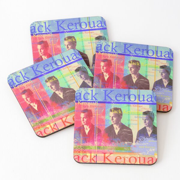 Item preview, Jack Kerouac portrait, famous American writer designed and sold by Mauswohn.