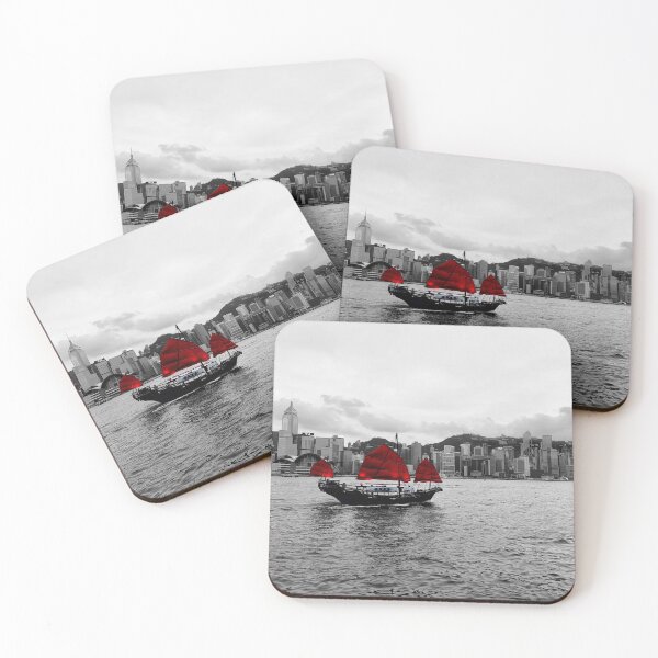 Item preview, Sampan in Victoria Harbour designed and sold by Dixie Huckabay.