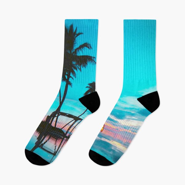 Item preview, Beach sunset with Palm tree designed and sold by adityanik.