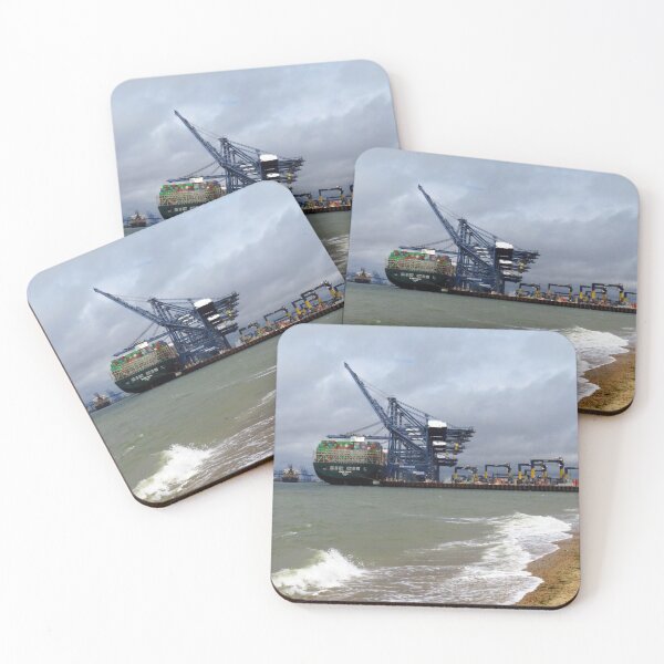 Item preview, Grey Skies, Felixstowe Docks designed and sold by wiggyofipswich.