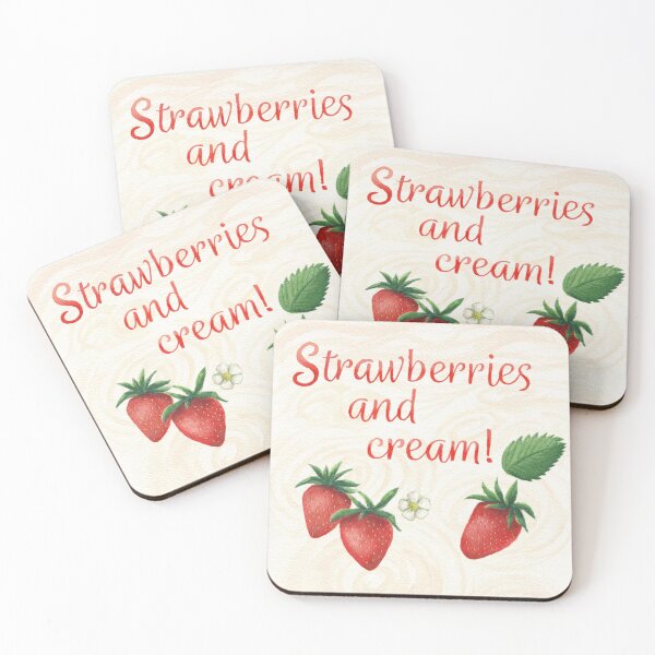 Item preview, Strawberries and Cream! designed and sold by Linda Gregor.