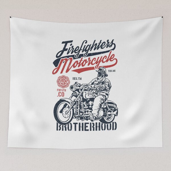 Item preview, Firefighters Motorcycle. Brotherhood. designed and sold by wkyip79.