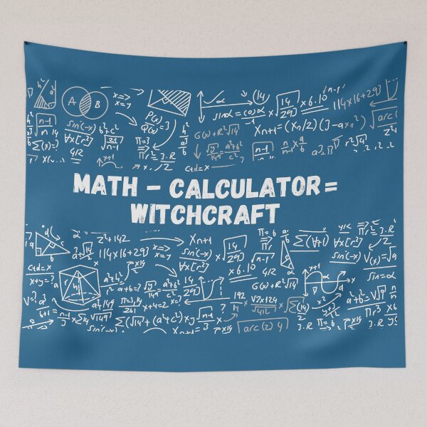 Item preview, Fun Math with out using calculator equals to witchcraft   designed and sold by Gianvivi.