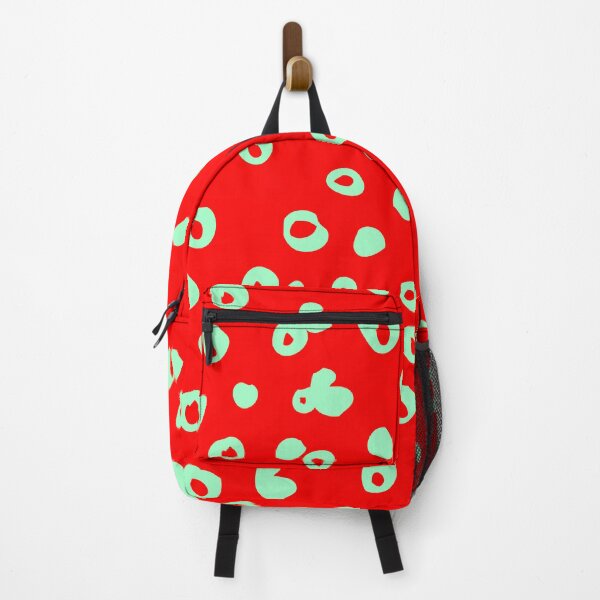 Item preview, Green spots on red background designed and sold by Giree07.
