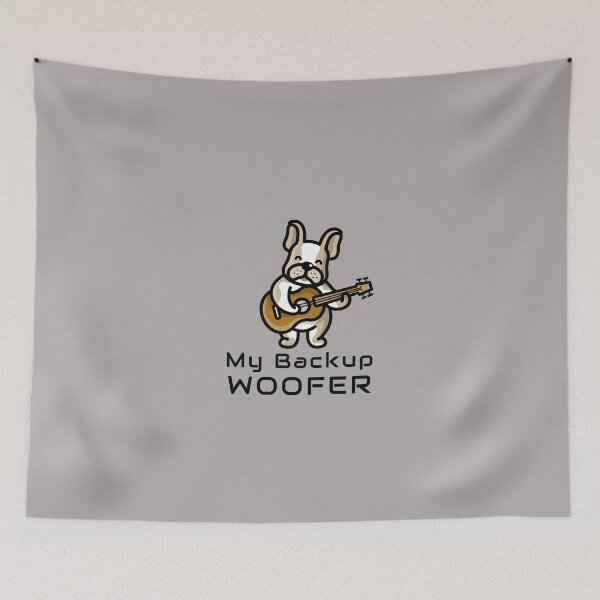 Item preview, My Backup Woofer - Funny Dog Music designed and sold by BorvickTees.