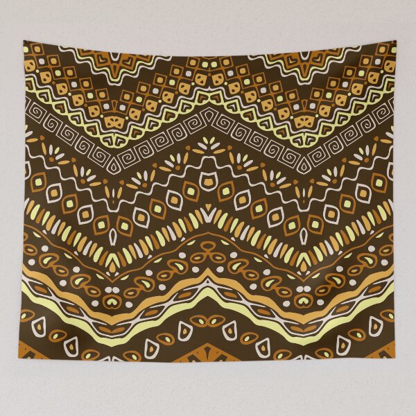 Item preview, Mayan Aztec Indian Tribal Ethnic Pattern designed and sold by Vector Scout Lab.