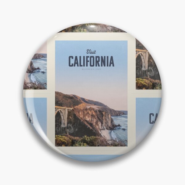 Item preview, Visit California designed and sold by Mercury Club.