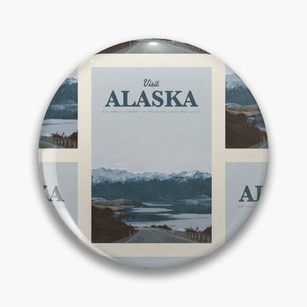 Item preview, Visit Alaska designed and sold by Mercury Club.